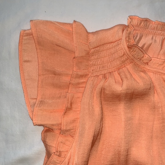 BNWT Rachel  Zoe Ruffle Shirt Beautiful - Picture 4 of 10